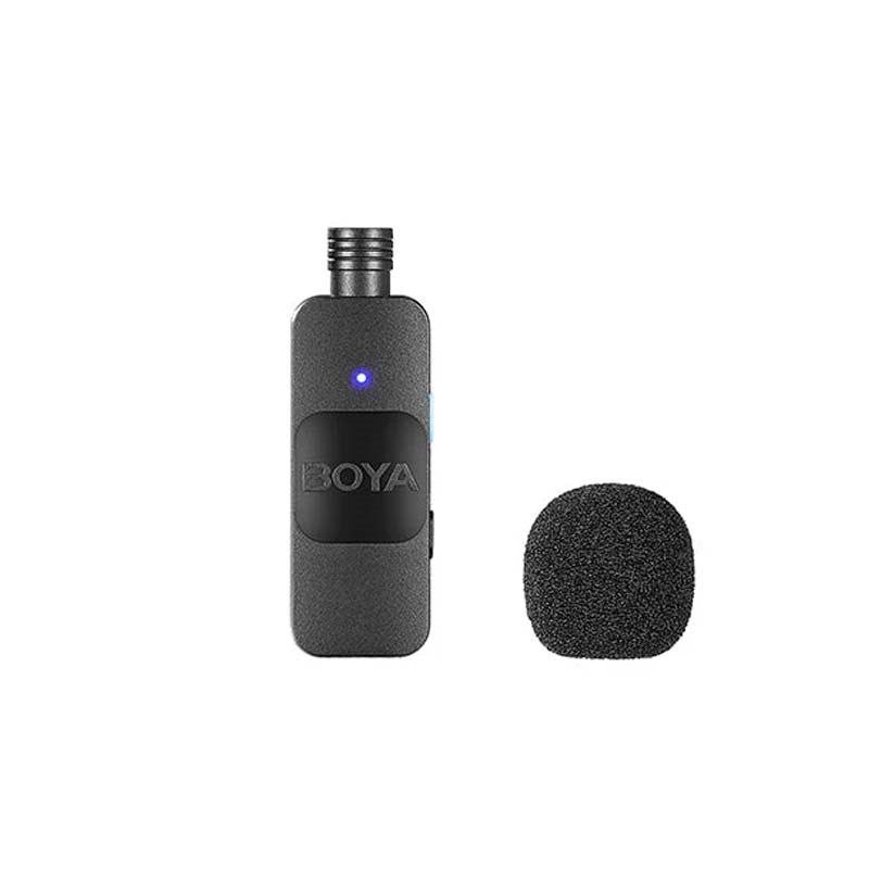 Boya 2.4GHz Wireless Microphone with Lightning Connector for iOS Devices