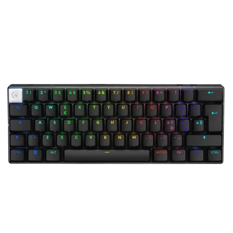 Logitech G PRO X 60 LIGHTSPEED Wireless RGB Mechanical Gaming Keyboard, Optical Tactile Switch - Black (US Layout)