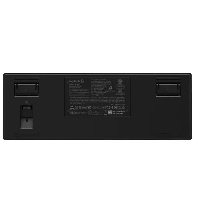 Logitech G PRO X 60 LIGHTSPEED Wireless RGB Mechanical Gaming Keyboard, Optical Tactile Switch - Black (US Layout)