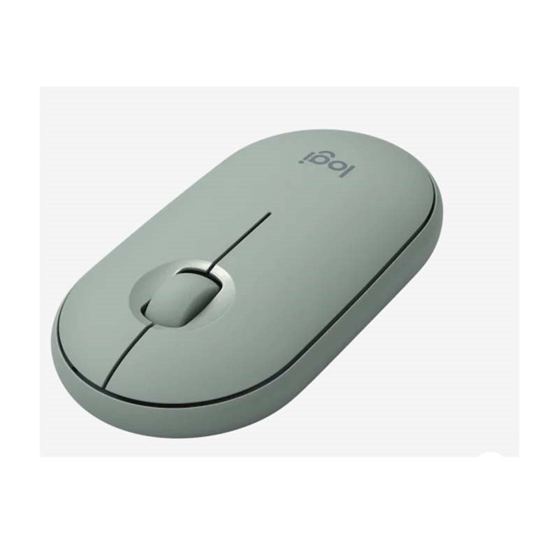 Logitech Pebble M350 Wireless / Bluetooth Mouse - Eucalyptus