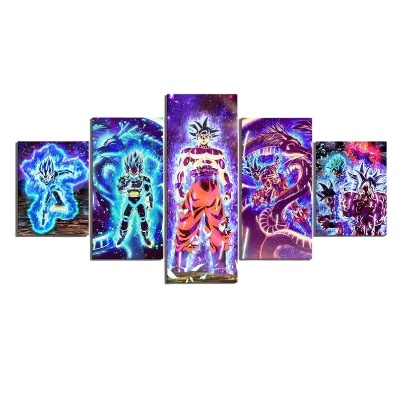 RGB Tech Decor 4 In 1 Bundle Disassembled Apple Watch 1st Gen Framed & Dragon Ball Poster and 2 Gamer Door Signs
