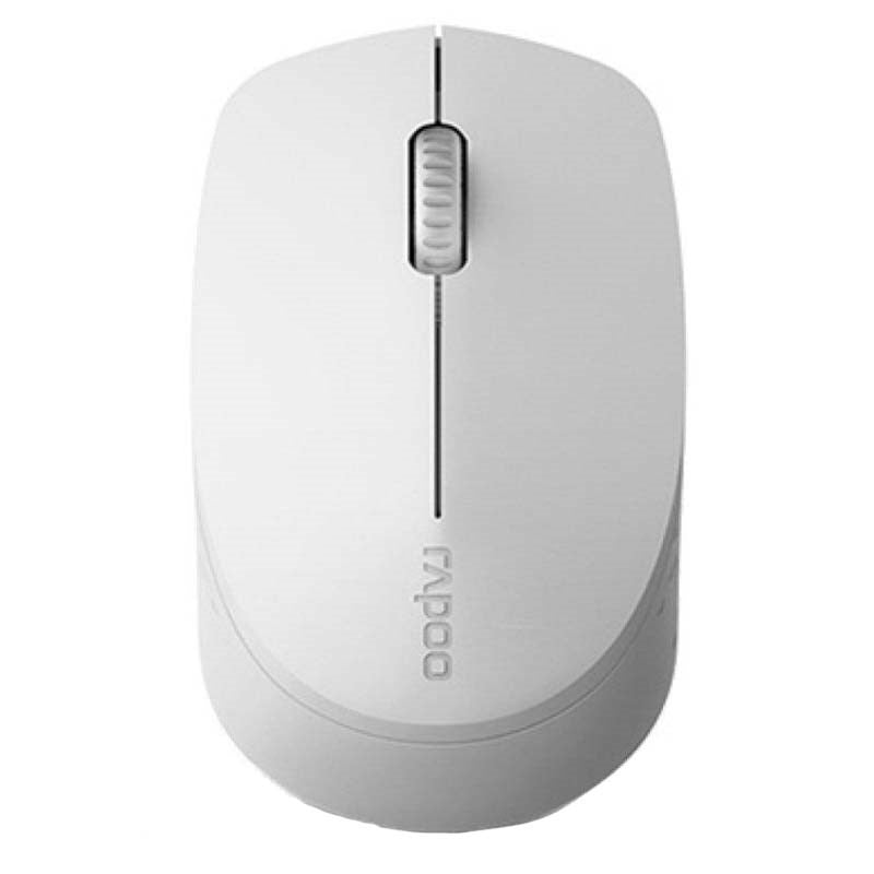 Rapoo M100 Silent Multi-mode Wireless Mouse - Light Grey