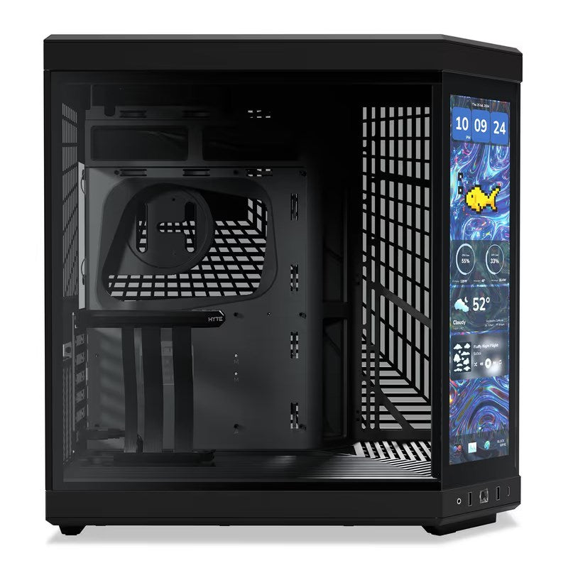 HYTE Y70 Touch Infinite E-ATX Mid Tower Gaming Case with 14.5