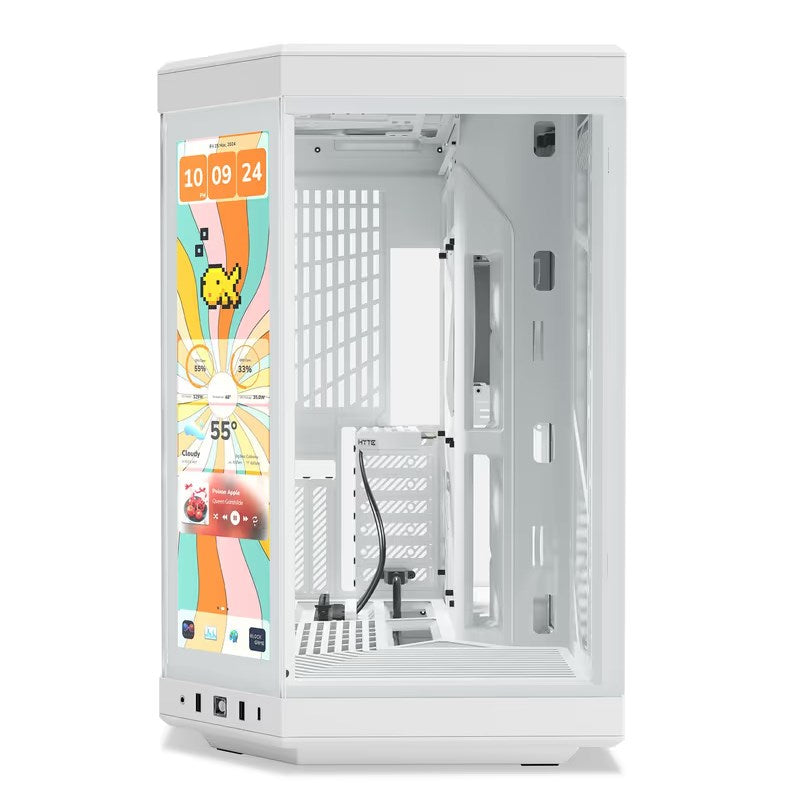 HYTE Y70 Touch Infinite E-ATX Mid Tower Gaming Case with 14.5