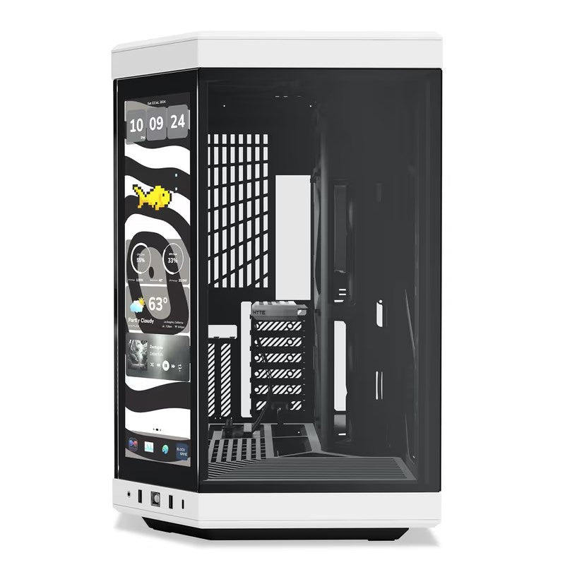 HYTE Y70 Touch Infinite E-ATX Mid Tower Gaming Case with 14.5