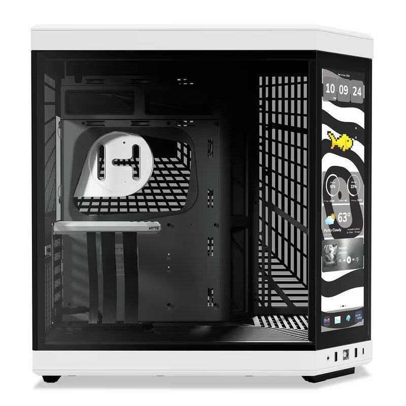 HYTE Y70 Touch Infinite E-ATX Mid Tower Gaming Case with 14.5