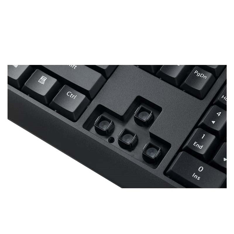 Rapoo NK1900 Wired Keyboard AR - Black