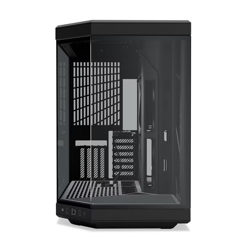 HYTE Y70 E-ATX Mid Tower Gaming Case - Pitch Black