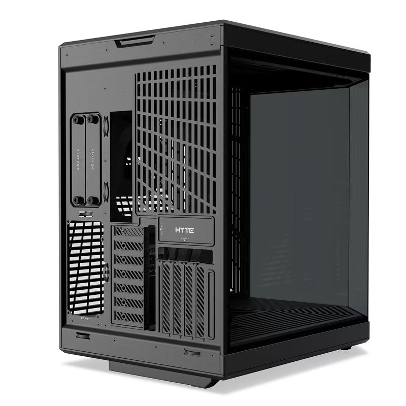 HYTE Y70 E-ATX Mid Tower Gaming Case - Pitch Black