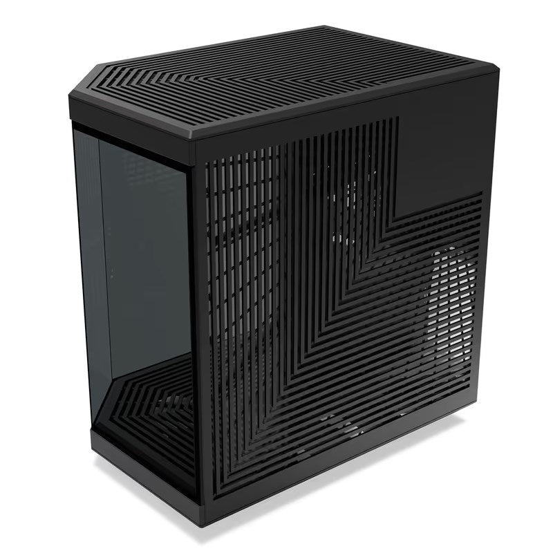 HYTE Y70 E-ATX Mid Tower Gaming Case - Pitch Black