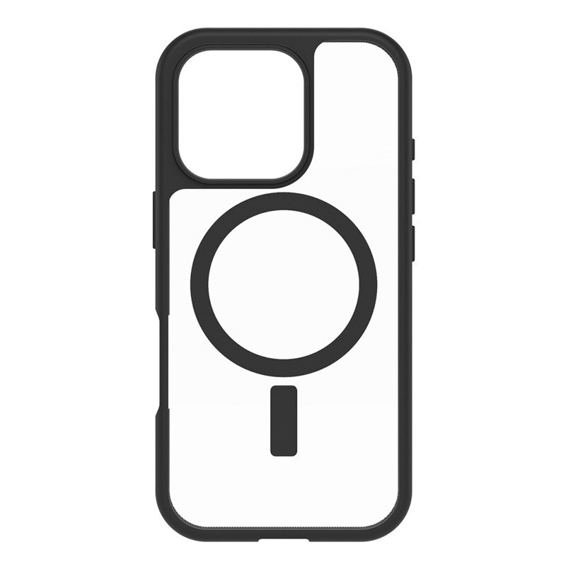 OtterBox React MagSafe Case for iPhone 16 Pro, Clear/Black