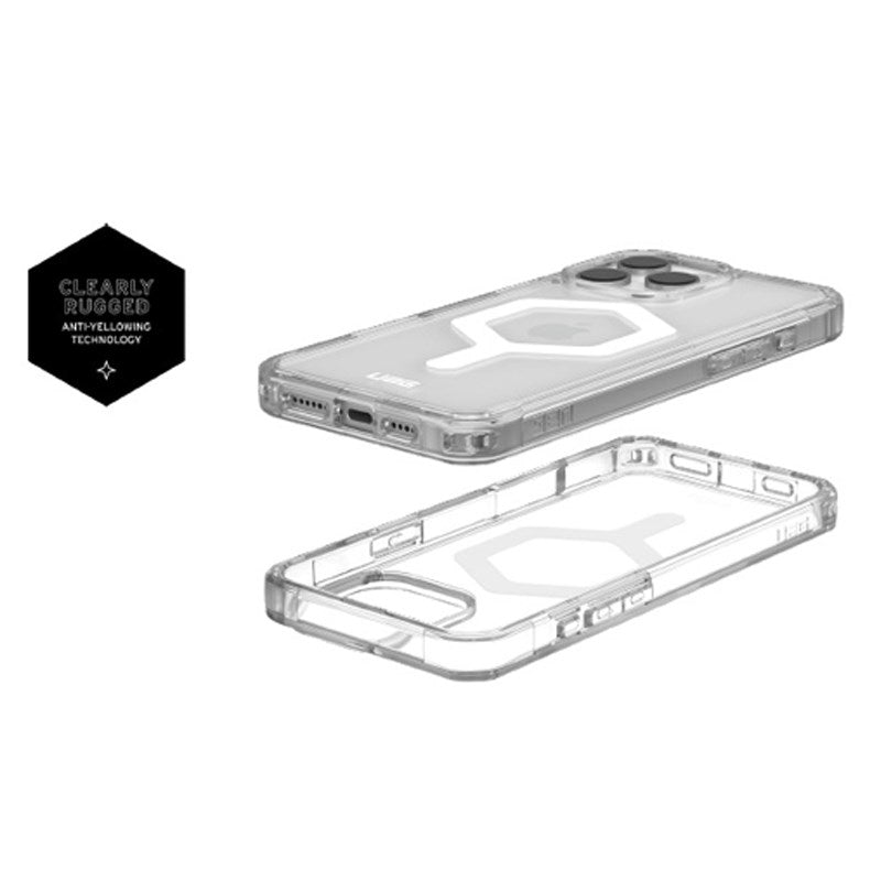 UAG Plyo Magsafe Case for iPhone 16 Pro Max, Ice/White