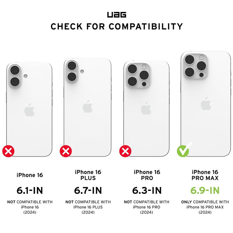 UAG Eco Screen Protector for iPhone 16 Pro, Privacy