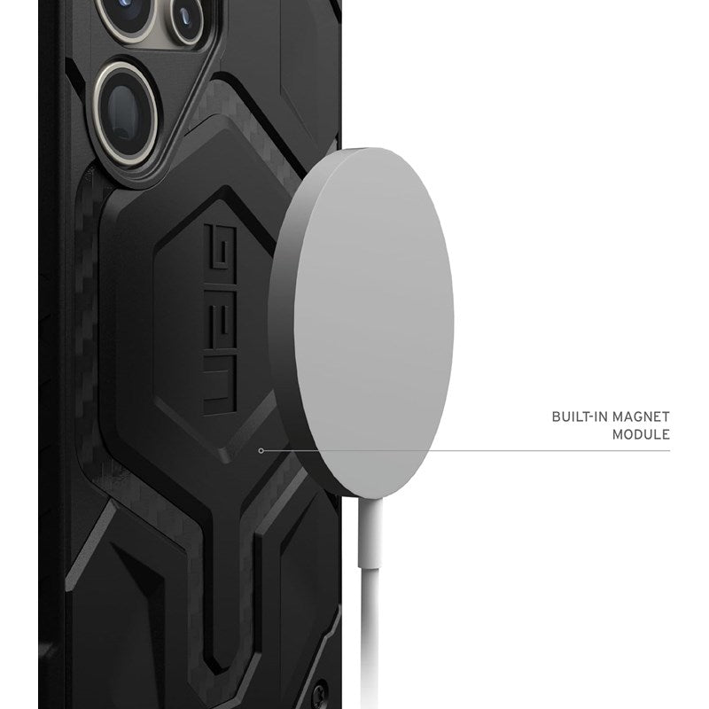 UAG Monarch Pro Magsafe Case Samsung Galaxy S24 Ultra, Carbon Fiber