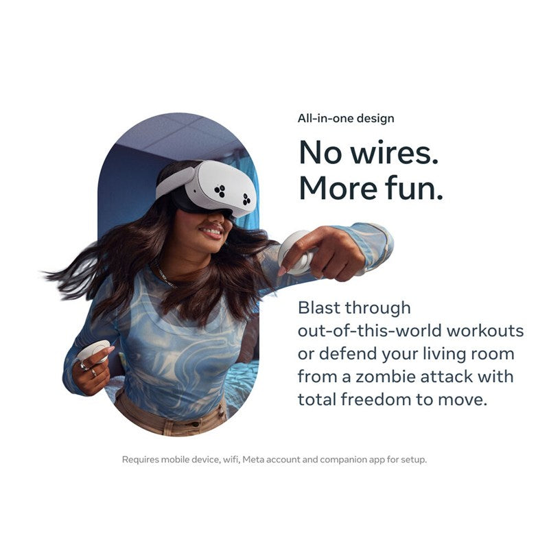Oculus Meta Quest 3S All in One VR Gaming Headset, 128 GB