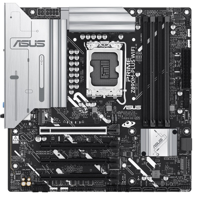 Asus PRIME Z890M-PLUS WIFI 7, DDR5 M-ATX Gaming Motherboard