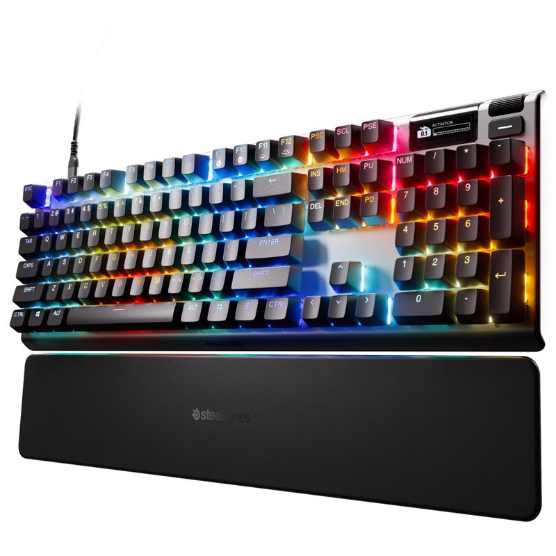 SteelSeries Apex Pro Gen 3 Wired RGB Mechanical Gaming Keyboard (US Layout) - Black