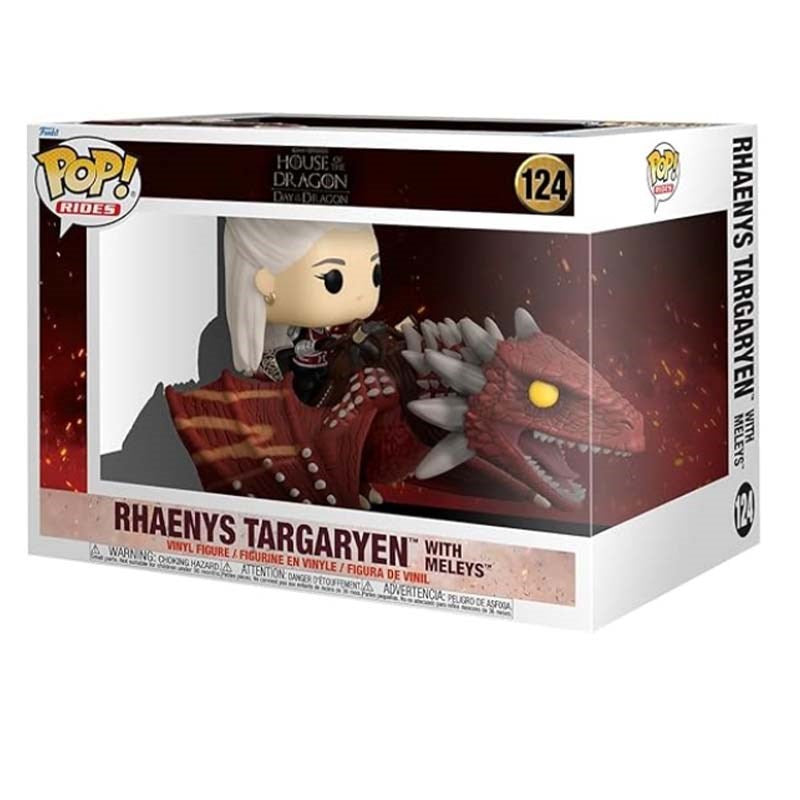 Funko Pop Rides DLX! Tv: House of the Dragon S3 - Rhaenys Targaryen with Meleys