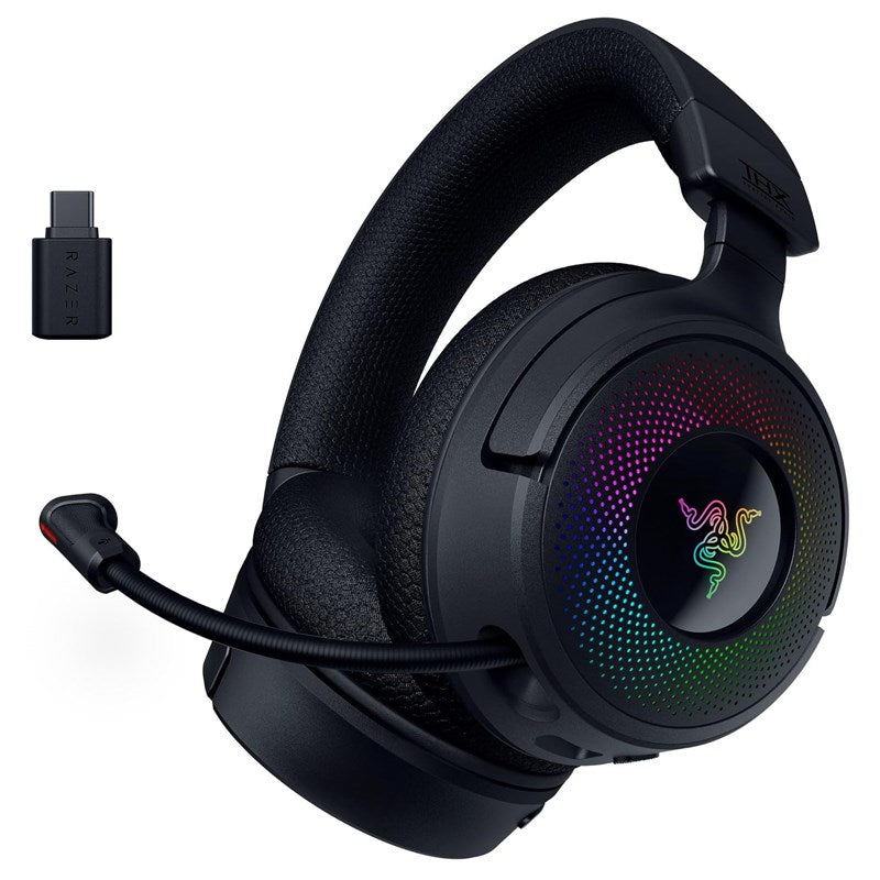 Razer Kraken V4 Wireless Gaming Headset for PC, PS5, Switch, Smartphone - Black