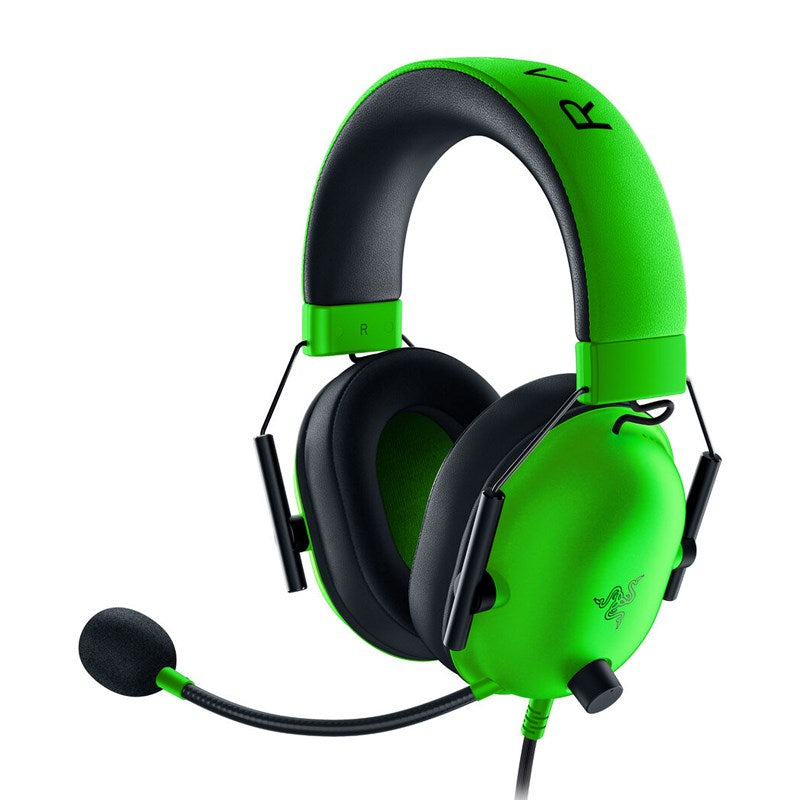 Razer BlackShark V2 X Multi-Platform Wired Esports Gaming Headset for PC, PS4/PS5 and Mobile - Green