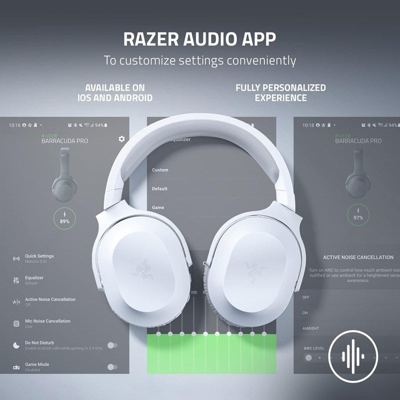 Razer Barracuda X Wireless Multi-platform Gaming Headset for PC, PS4/PS5, Switch and Mobile - Mercury