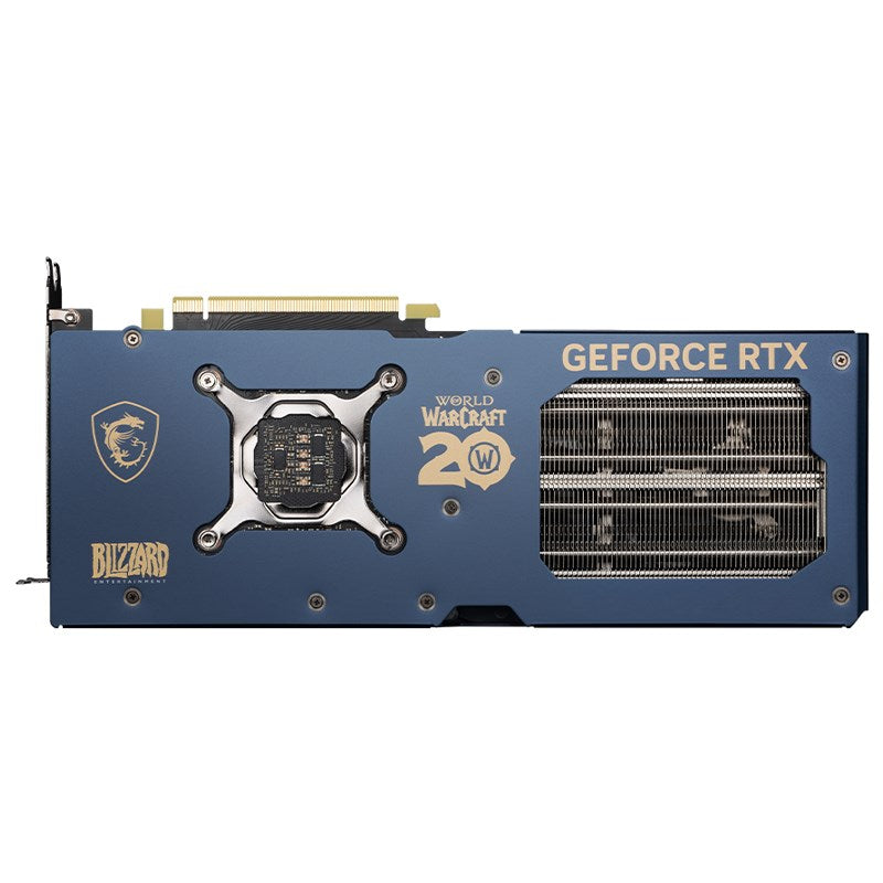 MSI GeForce RTX 4070 SUPER 12GB GAMING SLIM World of Warcraft EDITION GDDR6X Gaming Graphics Card