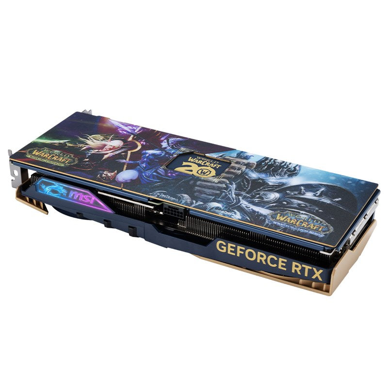 MSI GeForce RTX 4070 SUPER 12GB GAMING SLIM World of Warcraft EDITION GDDR6X Gaming Graphics Card