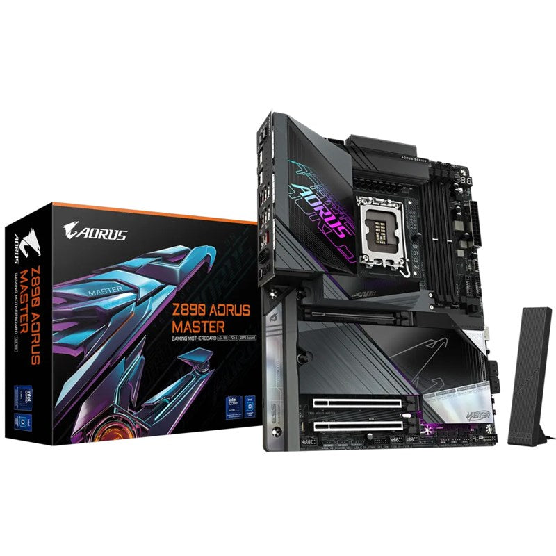 Gigabyte Z890 AORUS MASTER WIFI 7 ATX Gaming Motherboard