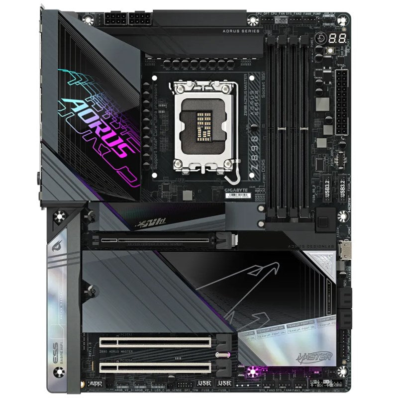 Gigabyte Z890 AORUS MASTER WIFI 7 ATX Gaming Motherboard