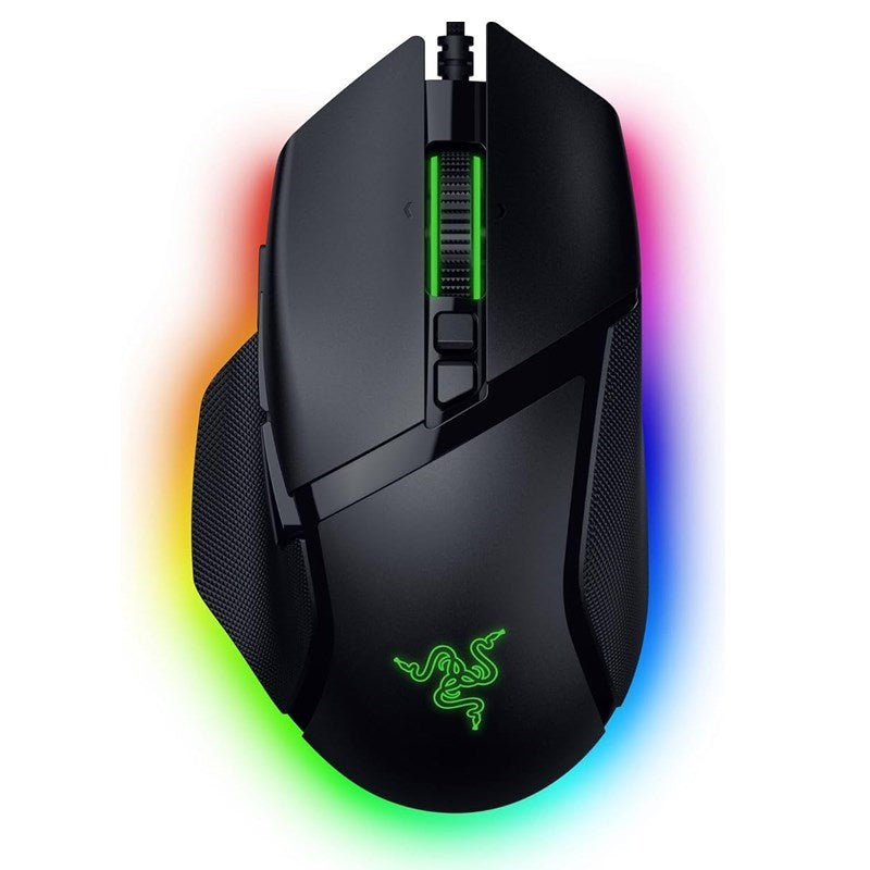Razer Basilisk V3 35K Fully Customizable Ergonomic Wired RGB Gaming Mouse - Black