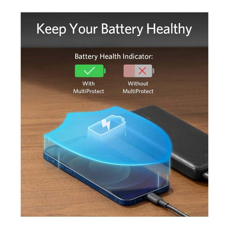 Anker PowerCore Essential Power Bank 20000mAh, Black