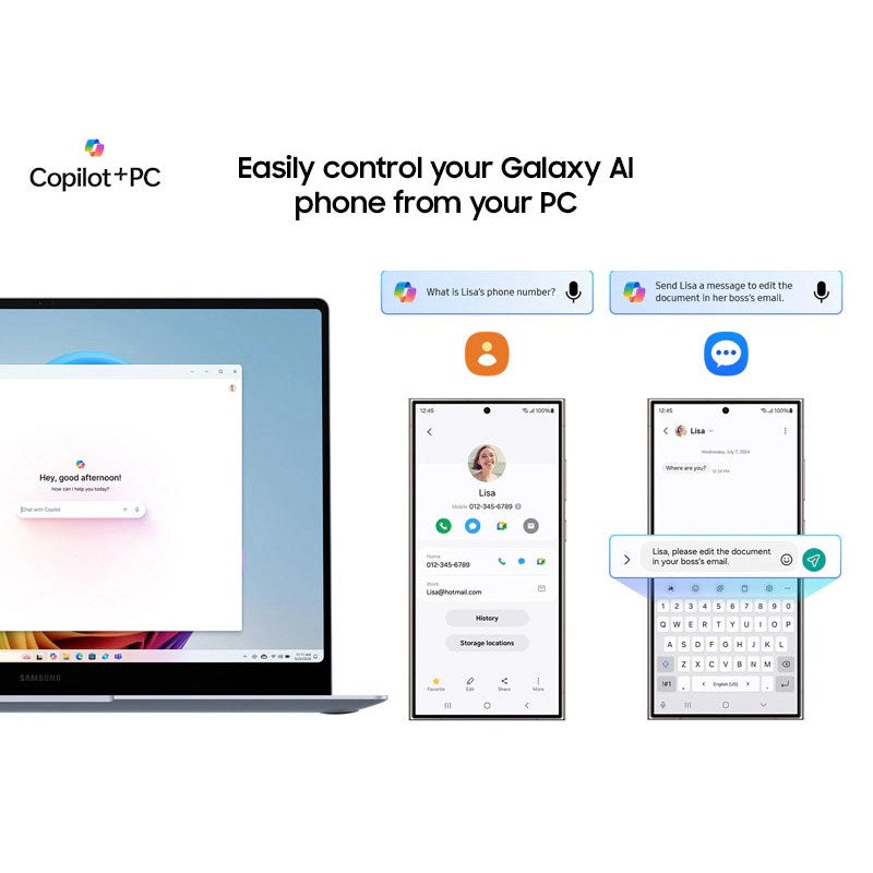 Samsung Galaxy Book4 Edge Copilot + PC - 14