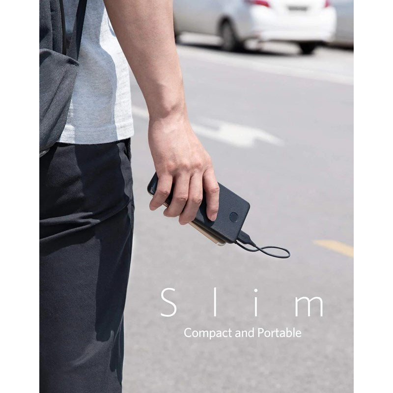 Anker PowerCore Slim Power Bank 10000 mAh, Black