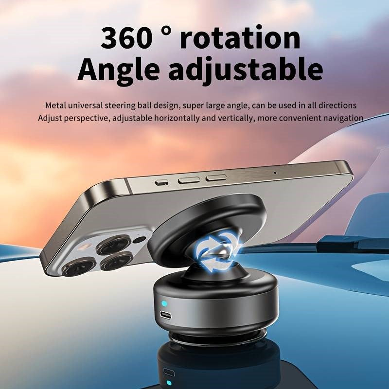 Car Suction Mobile MagSafe Stand with Rotation