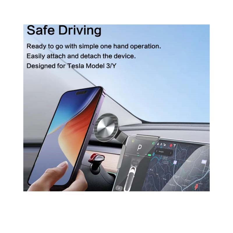 Car Screen Buckle Bracket, Magnetic MagSafe Mobile Holder