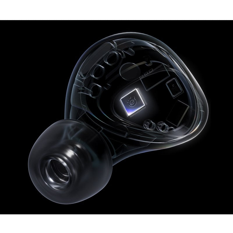 SteelSeries Arctis GameBuds, Wireless Active Noise Cancelling Gaming Earbuds for PC, Xbox - Black