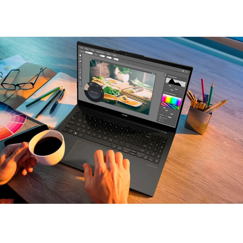 ASUS Vivobook Pro 15 OLED Laptop - Intel Core Ultra 7, 16 GB RAM, 1 TB SSD, NVIDIA GeForce RTX 3050 - Earl Grey - English Keyboard