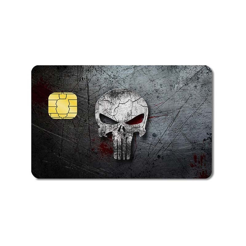 Pack of 16 - 3M PVC Debit/Credit Card Cartoon Sticker