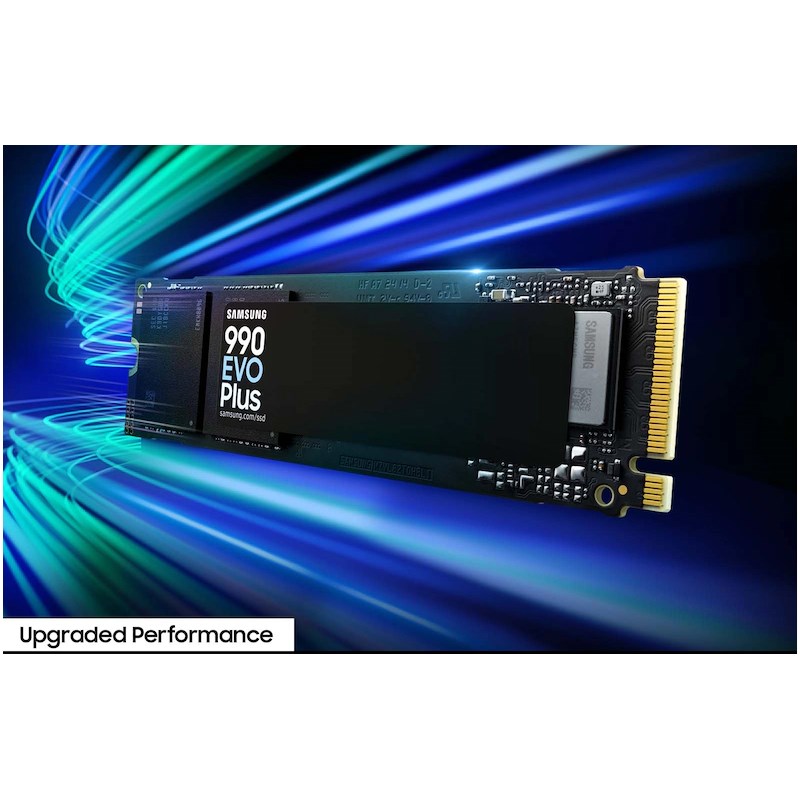 Samsung 990 EVO Plus 2 TB PCIe Gen 4x4, Gen 5x2 M.2 2280 NVMe Internal SSD