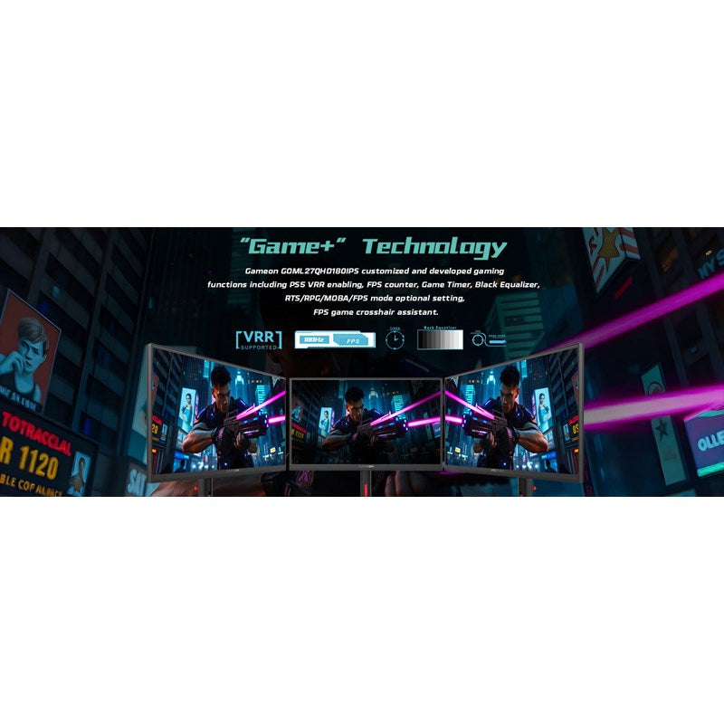 GAMEON GOML27QHD180IPS Midnight Signature Series 27