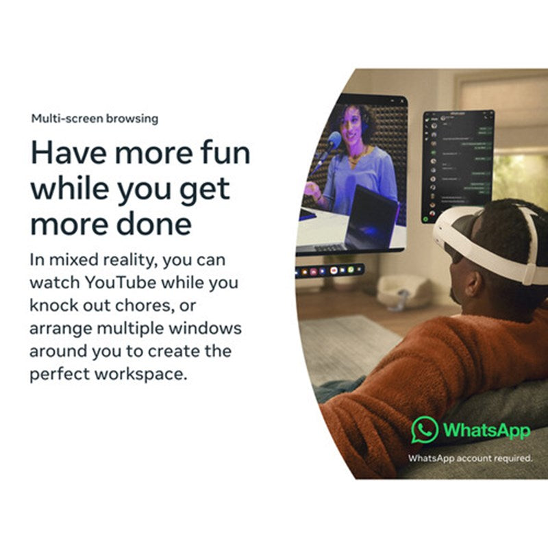 Oculus Meta Quest 3S All in One VR Gaming Headset, 256 GB