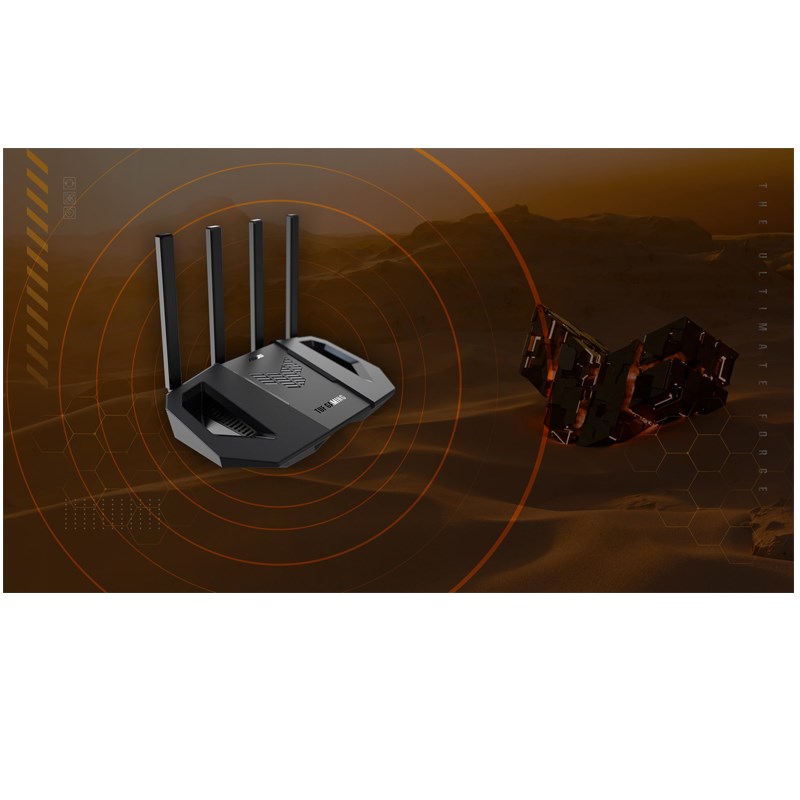 Asus TUF Gaming BE3600 Dual Band Wi-Fi 7 Gaming Router - Black