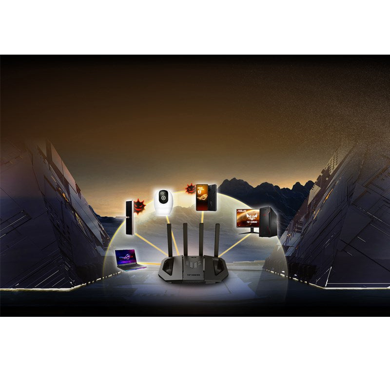 Asus TUF Gaming BE3600 Dual Band Wi-Fi 7 Gaming Router - Black