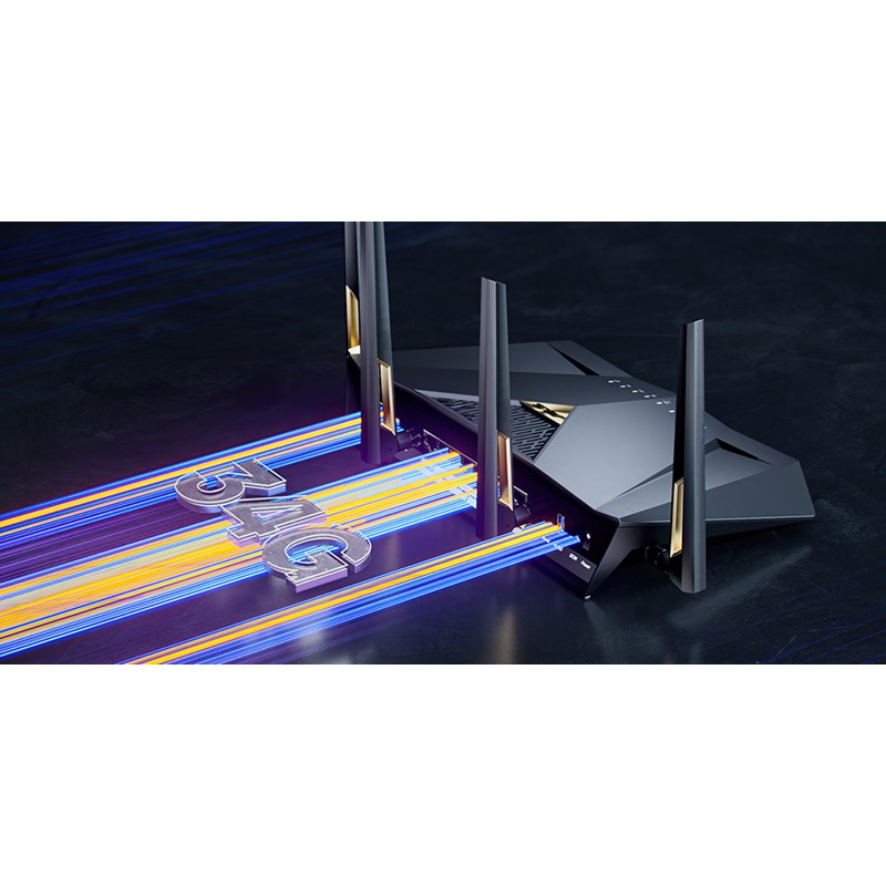 Asus RT-BE88U Dual-band Wi-Fi 7 AiMesh Extendable Performance Router 4K-QAM - Black