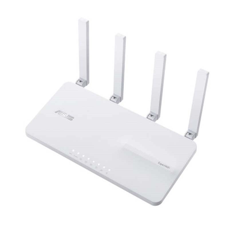 Asus EXPERT WIFI EBR63 AX3000 Dual-Band Wi-Fi 6 (802.11ax) AIO Access Point With Router - White