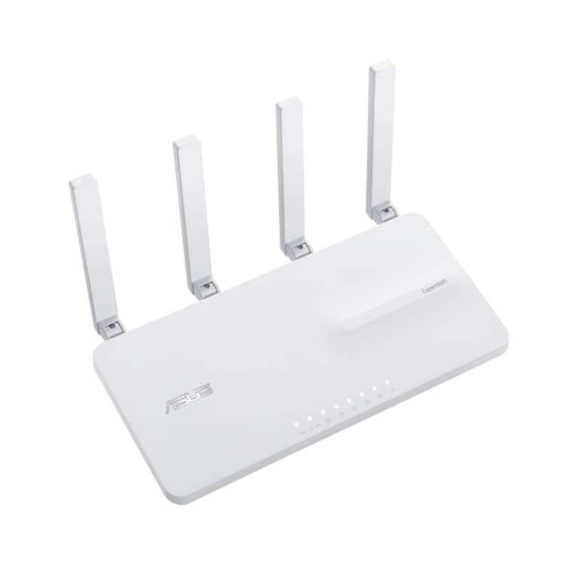 Asus EXPERT WIFI EBR63 AX3000 Dual-Band Wi-Fi 6 (802.11ax) AIO Access Point With Router - White