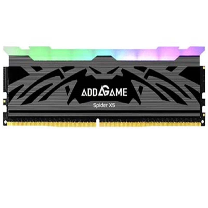 ADDLINK ADDGAME SPIDER X5 - 16 GB DDR5 6000MT/s CL38 RGB RAM Memory with Heatsink - Black