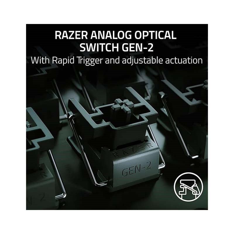 Razer Huntsman V3 Pro Tenkeyless Analog Optical Switches Esports Gaming Keyboard (US Layout)