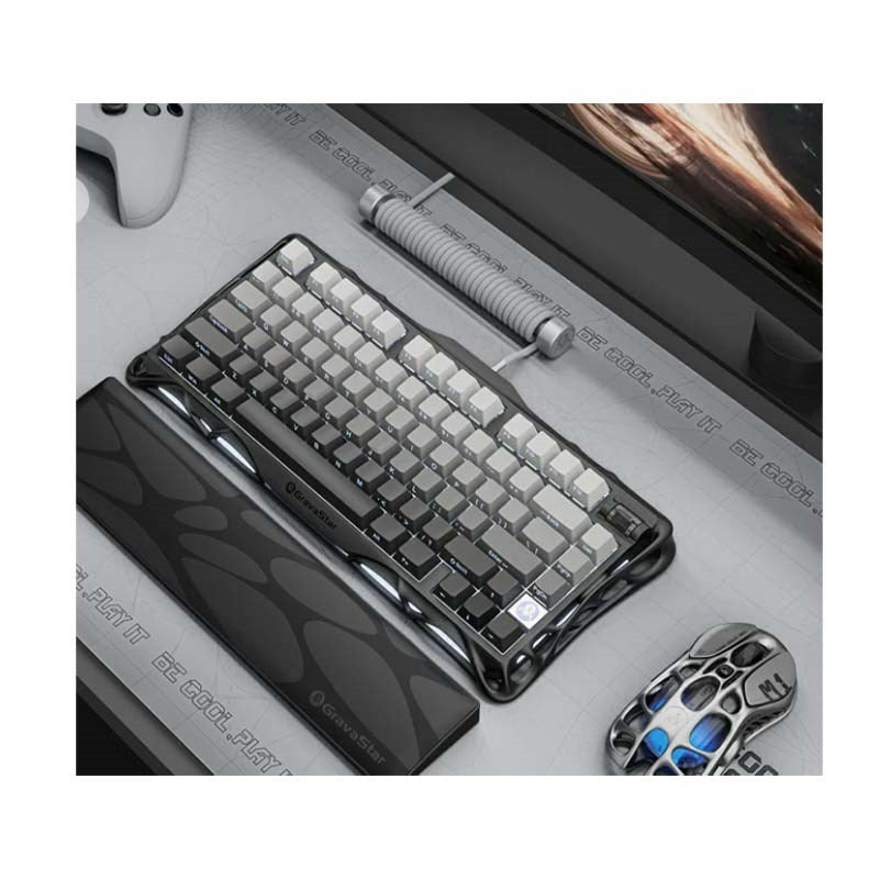 GravaStar Mercury K1 75% Wireless Mechanical Gaming Keyboard
