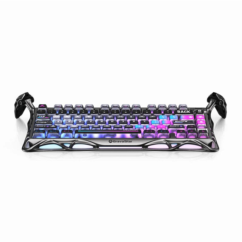 GravaStar Mercury K1 Pro 75% Wireless Mechanical Gaming Keyboard_Special Edition - Cyberpunk